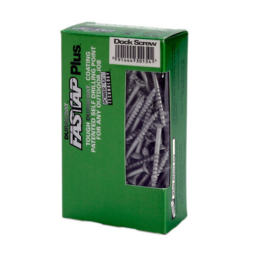 Fastap 5000386 No. 8 x 1.37 in. Square Countersink Head DuracoatXT Ste