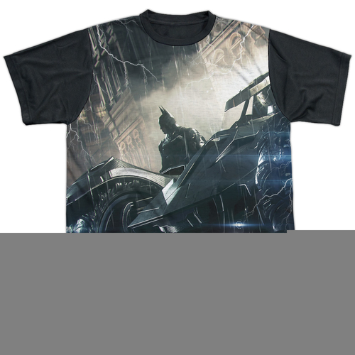 Trevco BAK127-ATBB-2 Batman Arkham Knight & Into The Night-Short Sleev