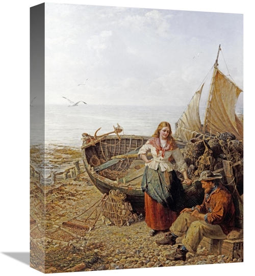 Global Gallery GCS-267740-16-142 16 in. Snooding Hooks Art Print - Sam