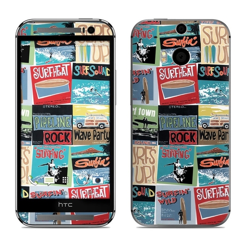 DecalGirl H0M8-SURFS HTC One M8 Skin - Surf Sounds