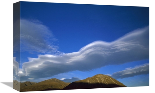Global Gallery GCS-453488-1218-142 12 x 18 in. Wind Cloud Over the Ben