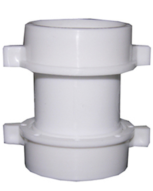 Larsen Supply 03-4271 White PVC Lavatory & Kitchen Drain Coupling