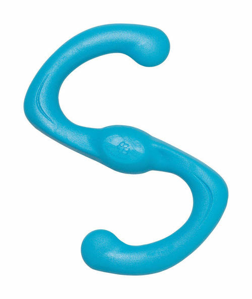 West Paw 8000376 Zogoflex Blue Bumi Tug Toy, Synthetic Rubber Dog 