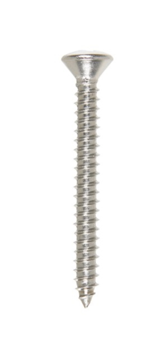 Hillman 823670 8 x 1.5 in. Phillips Oval Head Sheet Metal Screw  Stain