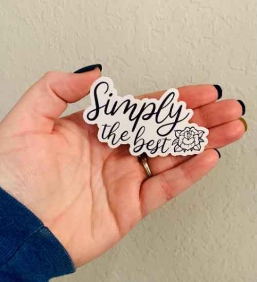 Simply- Schitt’s Creek Sticker/Magnet