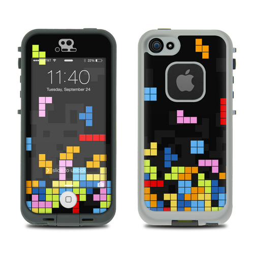 DecalGirl LCF5-TETRADS LifeProof Fre 5S Case Skin - Tetrads