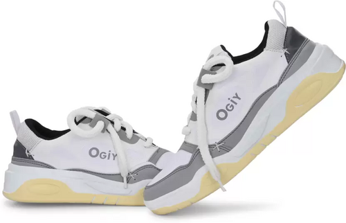 shoes high premium quality Sneakers For Men  (Grey) (Size 8)