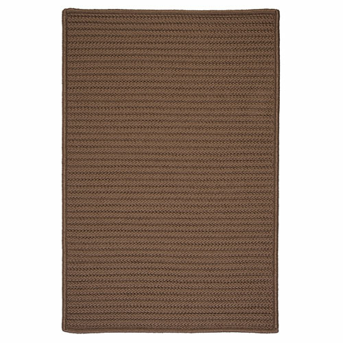 Colonial Mills Rug H286R084X108S Simply Home Solid - Cashew 7 ft. x 9