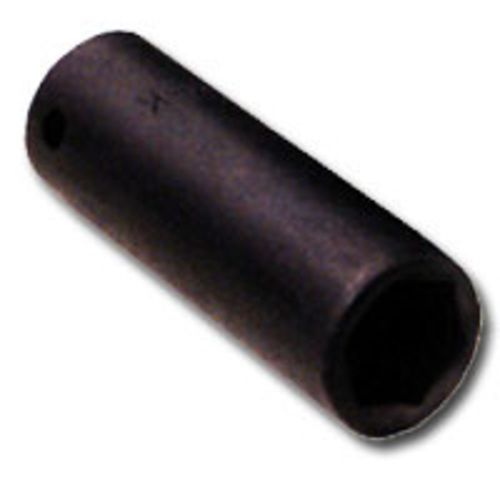 3/8 Inch Drive Deep 6 Point Impact Socket 18mm