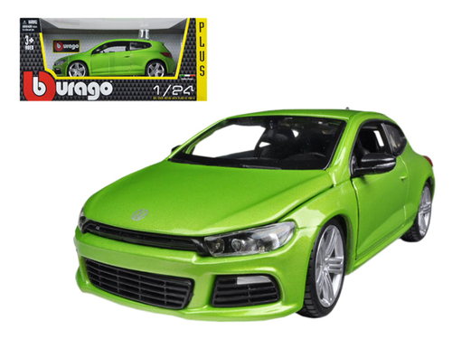 Volkswagen Scirocco R Green 1/24 Diecast Car Model by Bburago