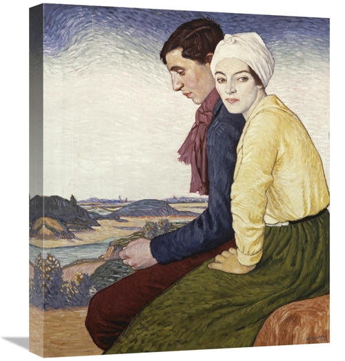 Global Gallery GCS-267359-22-142 22 in. The Meeting Place Art Print - 