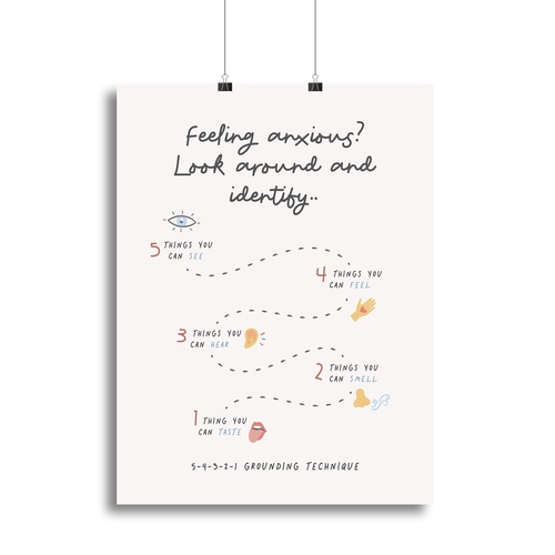 Grounding Technique Canvas Print or Poster