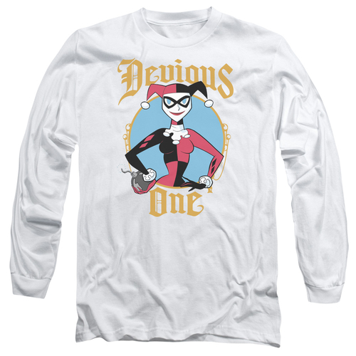 Trevco BM2886-AL-2 Batman & Devious One Adult Cotton Long Sleeve 18-1 