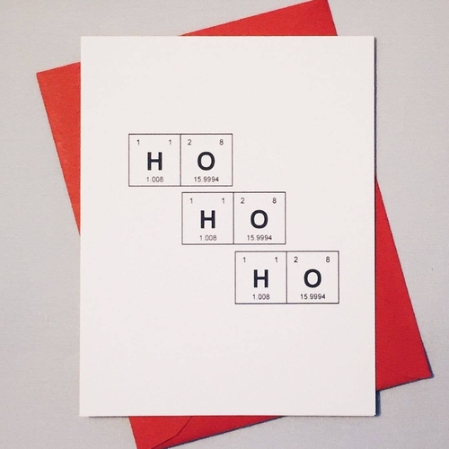 Ho Ho Ho Sentimental Elements Card  