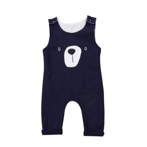 Top Baby Kids Boy Girl Infant Sleeveless Romper