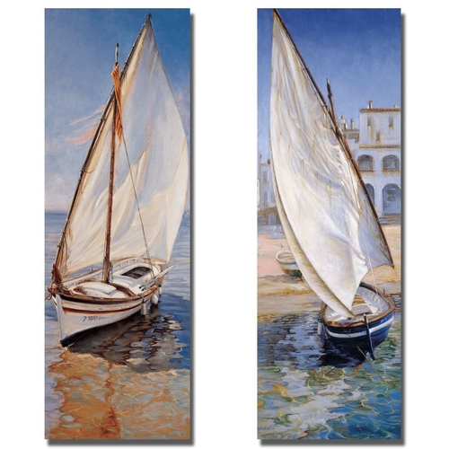 Artistic Home Gallery 1236K405CG White Shadow & East Wind by Jaume LaP