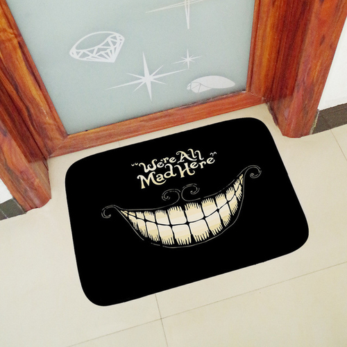 Smile Face Pattern Anti-Slip Door Mats Halloween