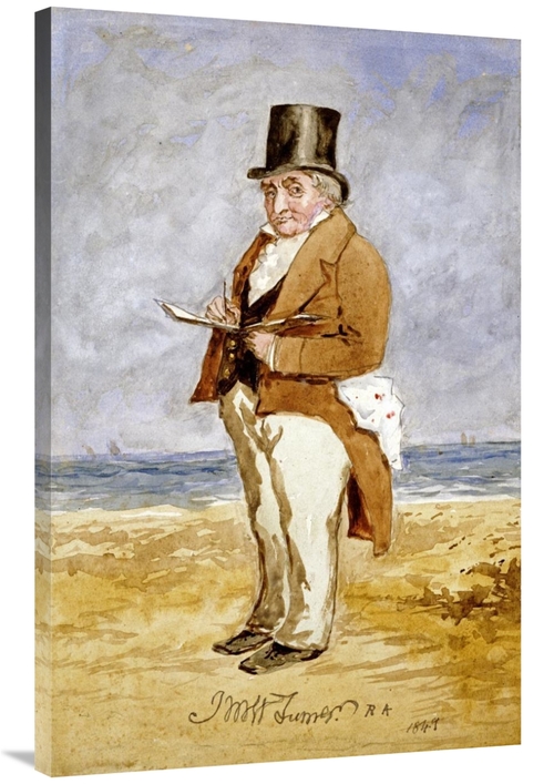 Global Gallery GCS-266845-40-142 40 in. Portrait of Joseph Mallord Wil