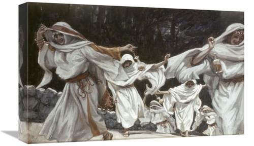 Global Gallery GCS-280309-22-142 22 in. Foolish Virgins Art Print - Ja