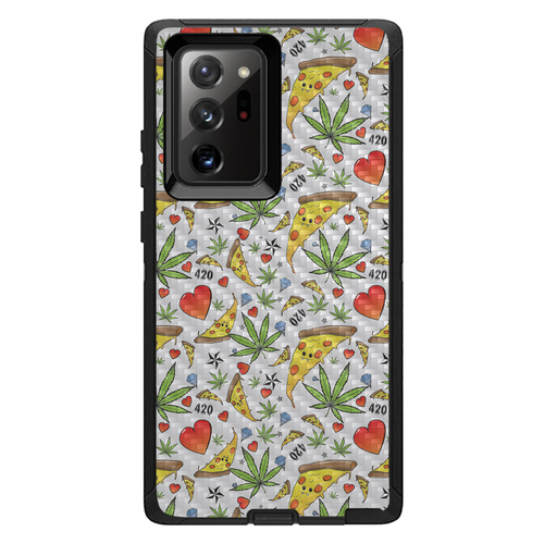 MightySkins CF-OTDSAGNO20UL-Munchies Carbon Fiber Skin for Otterbox De