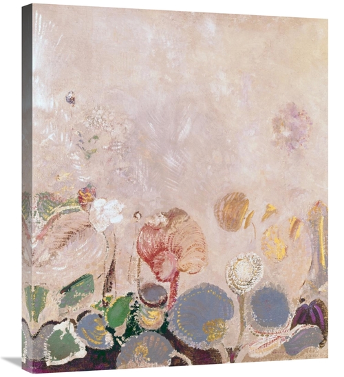 Global Gallery GCS-279547-30-142 30 in. Flower Field Art Print - Odilo