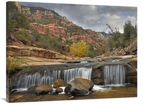 Global Gallery GCS-396446-3040-142 30 x 40 in. Oak Creek in Slide Rock