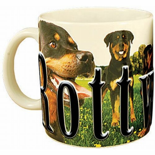 Americaware PMROT01 Rottweiler Stoneware Mug