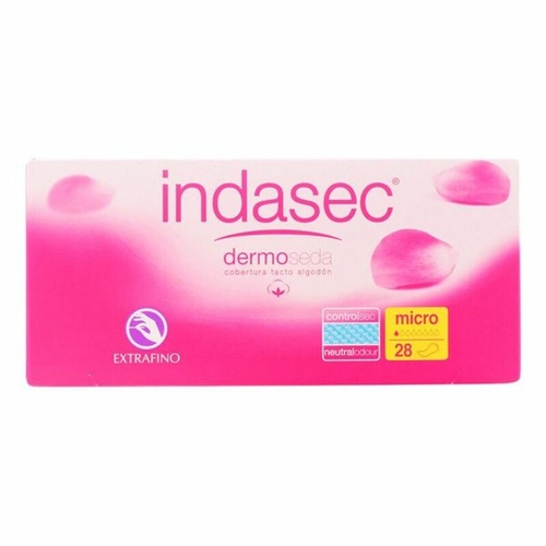 Incontinence Sanitary Pad Dermoseda Indasec 1233-00268 (28 uds)