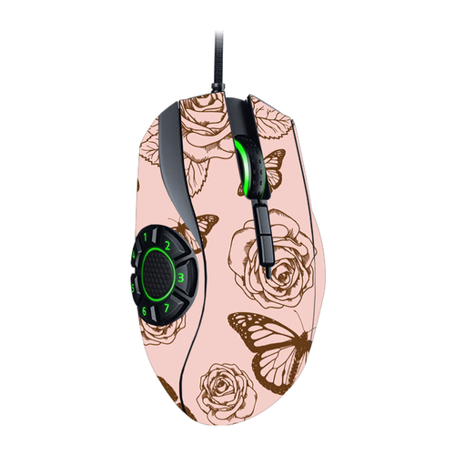 MightySkins RANAHEV2-Butterfly Garden Skin for Razer Naga Hex V2 Gamin