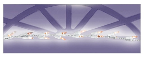 Celebrations KA404111 9 ft. Mini Clear Garland Light