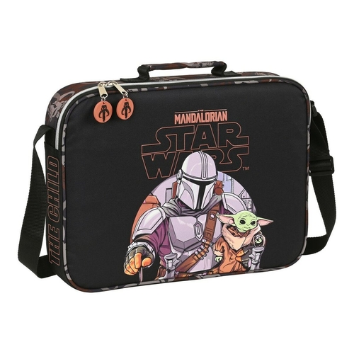 School Satchel The Mandalorian The guild Brown Black 38 x 28 x 6 cm