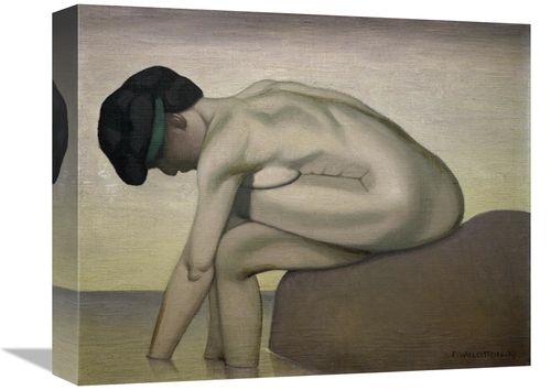 Global Gallery GCS-283277-16-142 16 in. The Bather Art Print - Felix V