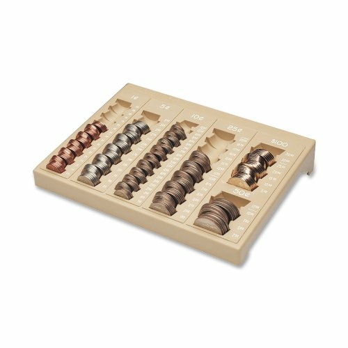 MMF Industries MMF221611003 Countex II One-Piece Coin Organizing Tray 