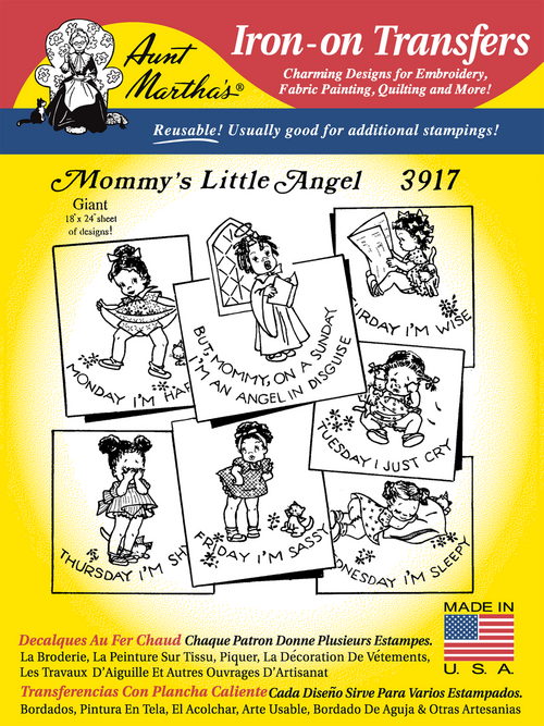 Aunt Martha's #3917 Mommy's Little Angel