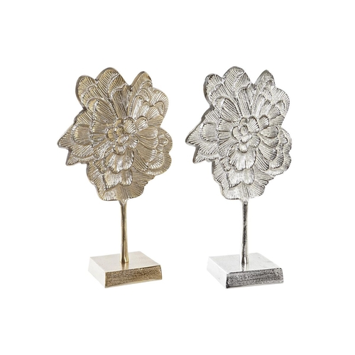 Decorative Figure DKD Home Decor 22 x 10 x 38 cm Flower Champagne