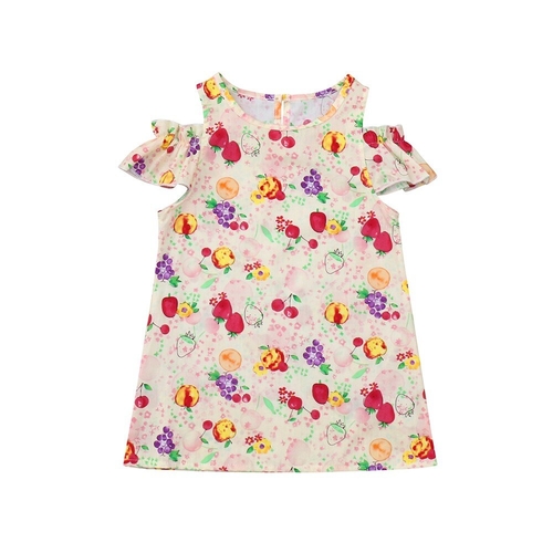 Baby Infant Girls Dress Newborn Short Sleeve Fruit