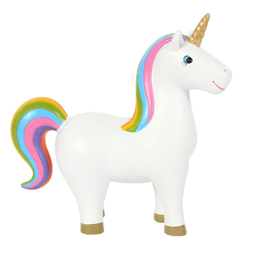 Rainbow Unicorn Ornament Pose 1