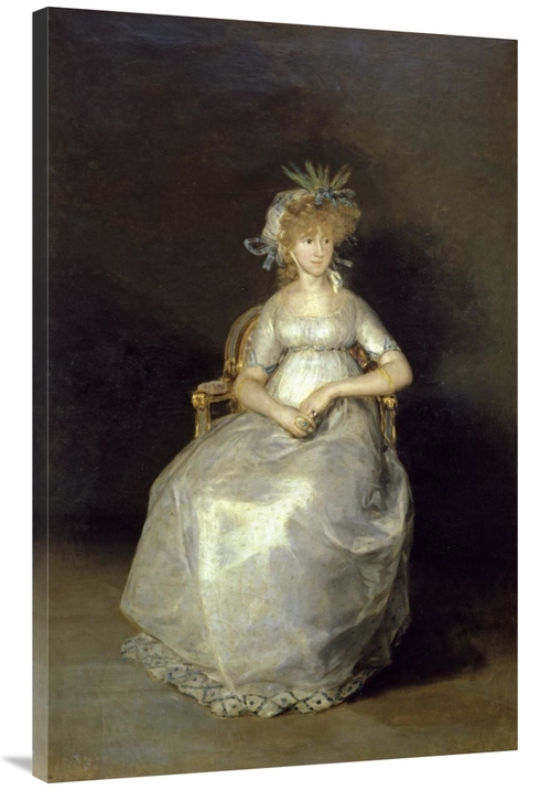 Global Gallery GCS-281964-44-142 44 in. The Countess of Chichon Art Pr