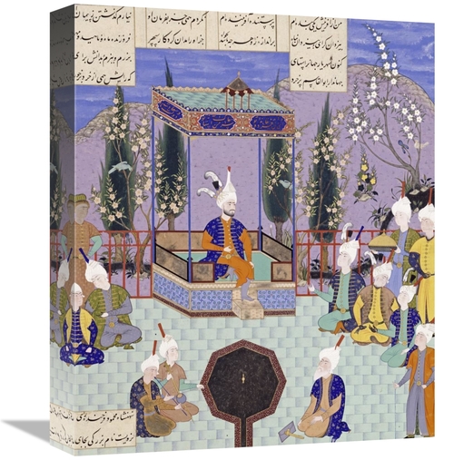 Global Gallery GCS-266885-16-142 16 in. The Houghton Shahnameh Art Pri