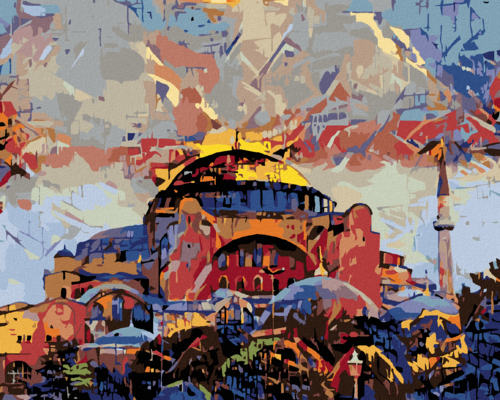 Paint by Numbers - HAGIA SOPHIA MUSEUM IN ISTANBUL