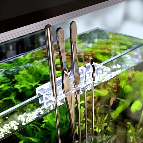 Stainless Steel Aquarium Live Curve Plant Cleaning
