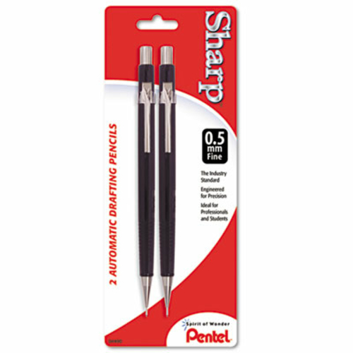Pentel P205BP2-K6 Sharp Automatic Pencil  0.5 mm  2-Pack