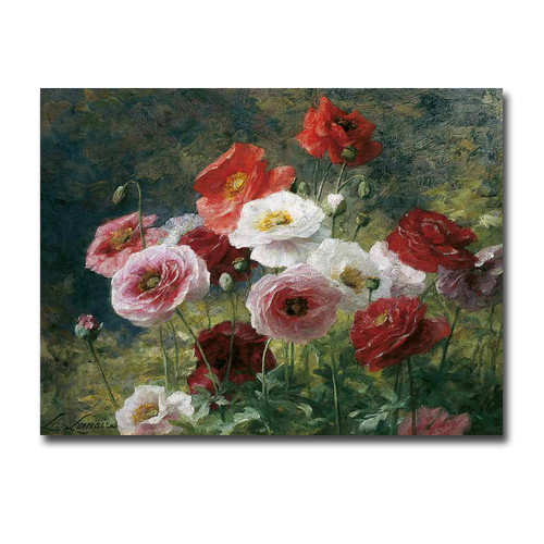 Artistic Home Gallery 1216AM556SAG Poppies by Louis Marie Lemaire Prem
