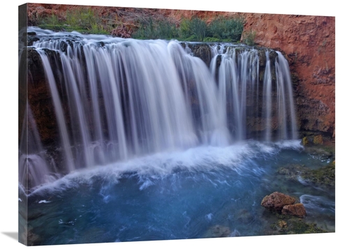 Global Gallery GCS-396018-2432-142 24 x 32 in. Rock Falls, Havasu 