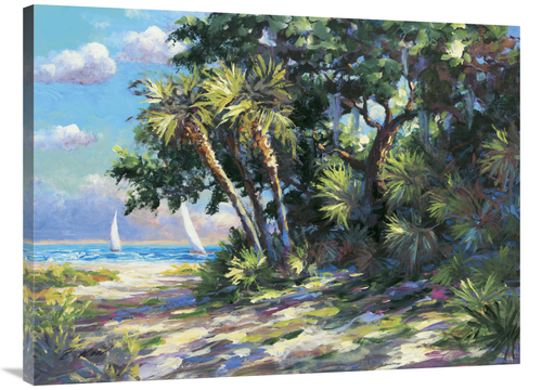 Global Gallery GCS-119205-3040-142 30 x 40 in. Tropic Breeze Art Print