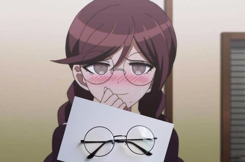 Danganronpa Touko Fukawa Glasses Black Frame