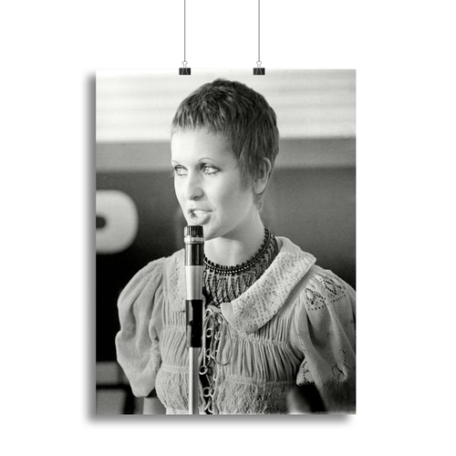 Julie Driscoll Singer Canvas Print or Poster