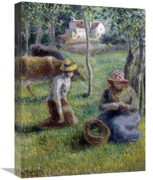 Global Gallery GCS-279415-22-142 22 in. Keeper of the Cows Art Print -