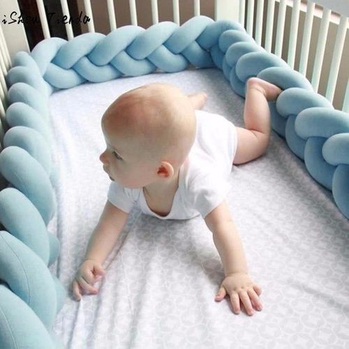 Baby blanket  Accessories Baby braid cradle fence