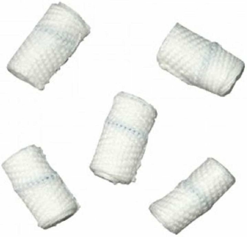 Dukal Case of 200 Peanut Sponges 3/8". Sterile Gauze Sponges. White